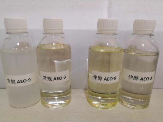 仲醇聚氧乙烯醚在低温的表现 高流动性、低黏度、低倾点、窄(或无) 凝胶分布、低味